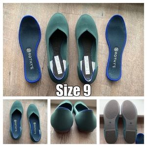 Rothy’s Fern Flats EUC Size 9